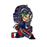 SportNics NY Rangers Goalie Sticker