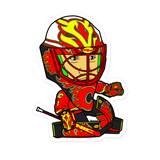 SportNics Calgary Goalie Sticker