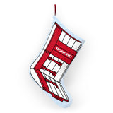 Red & White Christmas Stocking