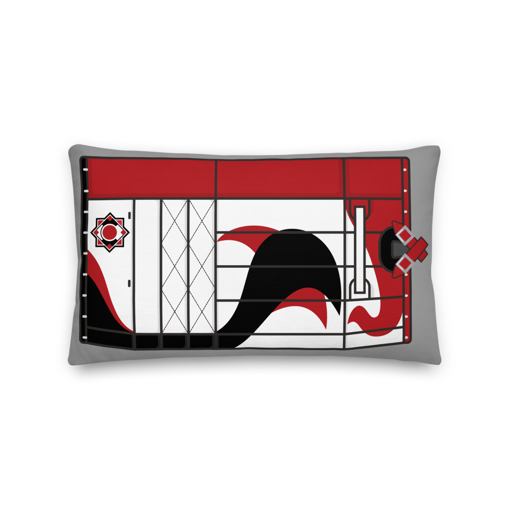 Dabbing Hockey Player Number 4 Ice Hockey Sports Team Hockeyist Athlete  Throw Pillow by Geiersein Ritis - Pixels