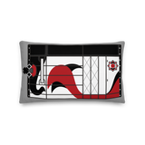 Brodeur IV Double Sided Throw Pillow