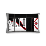 Brodeur III Double Sided Throw Pillow