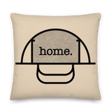 Home Crease Square Throw Pillow