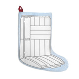 White Pad Christmas Stocking