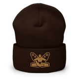 TPS Butterfly Cuffed Beanie