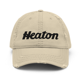 Heaton Logo Distressed Dad Hat