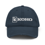 Retro Koho Logo Distressed Dad Hat