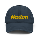 Heaton Logo Distressed Dad Hat