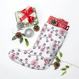 Crease-mas Lights Christmas Stocking
