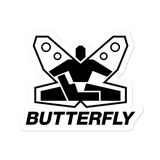 TPS Butterfly Logo Sticker