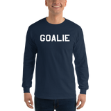 Goalie Text Long Sleeve Tee