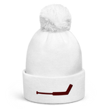 Goal Stick Pom Pom Beanie