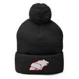 Karglas Bear Pom-Pom Beanie
