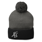 Blocker Fist Pom-Pom Beanie