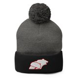Karglas Bear Pom-Pom Beanie