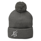 Blocker Fist Pom-Pom Beanie