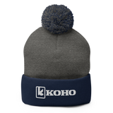 Retro Koho Logo Pom-Pom Beanie