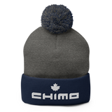 Chimo Logo Pom-Pom Beanie