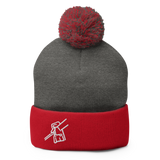 Blocker Fist Pom-Pom Beanie