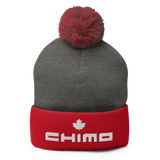 Chimo Logo Pom-Pom Beanie