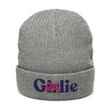 Goalie Girl Recycled Cuffed Beanie