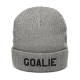 Goalie Text Recycled Beanie