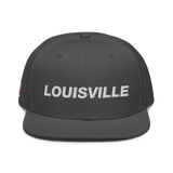 Louisville Text Snapback Hat