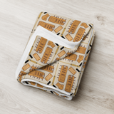 Vintage Pads Throw Blanket