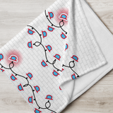 Crease-mas Lights Throw Blanket
