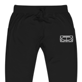 Cat-Eye Cage Fleece Sweatpants
