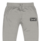 Cat-Eye Cage Fleece Sweatpants