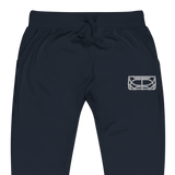 Cat-Eye Cage Fleece Sweatpants
