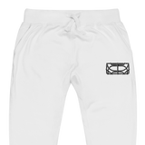 Cat-Eye Cage Fleece Sweatpants
