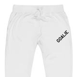 Goalie Text Fleece Sweatpants