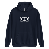 Cat-Eye Cage Embroidered Hoodie