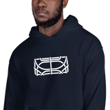 Cat-Eye Cage Embroidered Hoodie