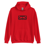 Cat-Eye Cage Embroidered Hoodie