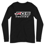 NEW PGS Hockey Logo Long Sleeve Tee