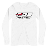 NEW PGS Hockey Logo Long Sleeve Tee