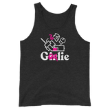 Goalie Girl Unisex Tank Top