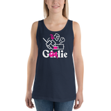 Goalie Girl Unisex Tank Top
