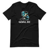 Pixel Goalie Tee (Blue)
