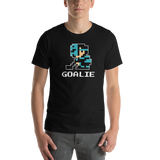 Pixel Goalie Tee (Blue)
