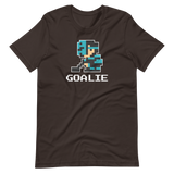 Pixel Goalie Tee (Blue)