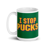 I Stop Pucks Mug