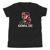 Pixel Goalie Youth Tee (Red)