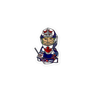 SportNics Winnipeg Goalie Sticker