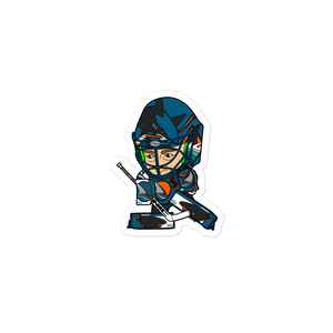 SportNics San Jose Goalie Sticker