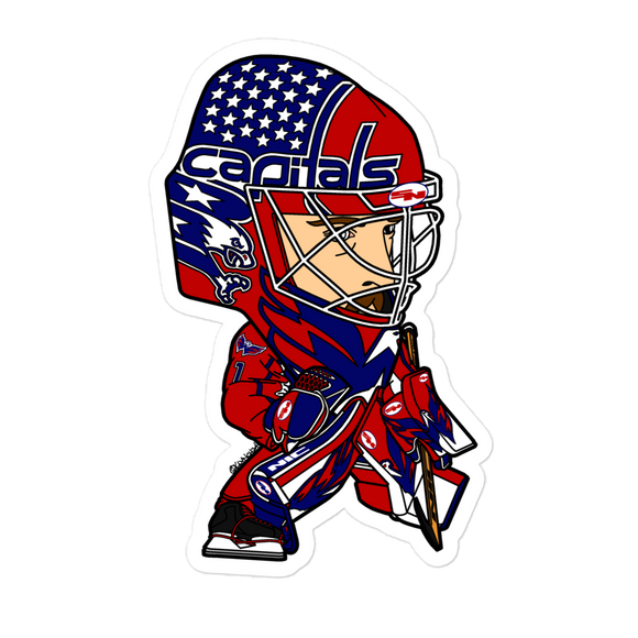 SportNics Washington Goalie Sticker