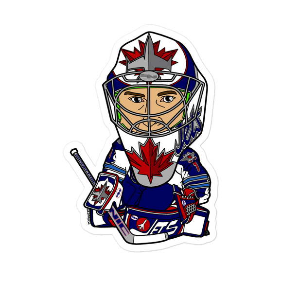 SportNics Winnipeg Goalie Sticker